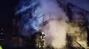 На Надвірнянщині горіла двоповерхова будівля